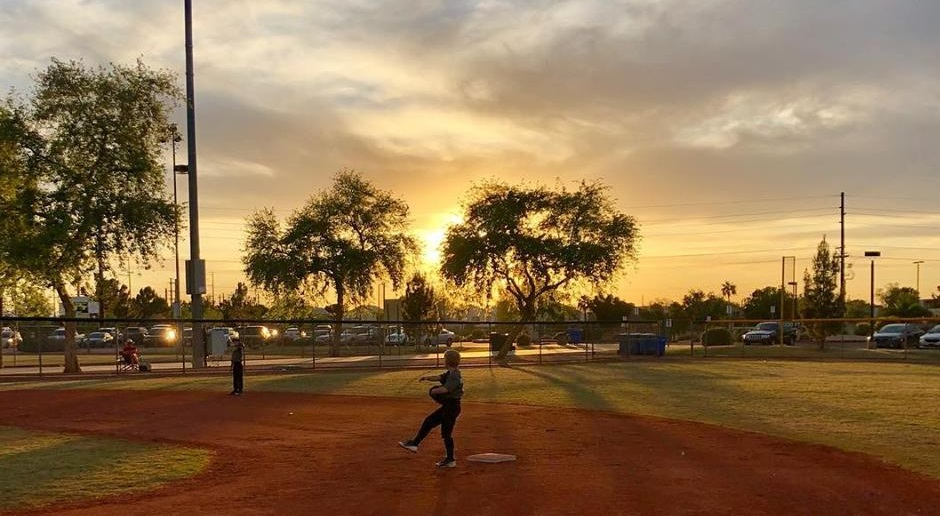 Nothing Beats Arizona Sunsets & GNLL Baseball!