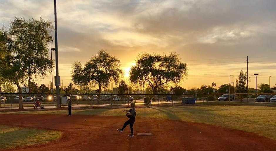 NOTHING BEATS ARIZONA SUNSETS & GNLL BASEBALL!!!