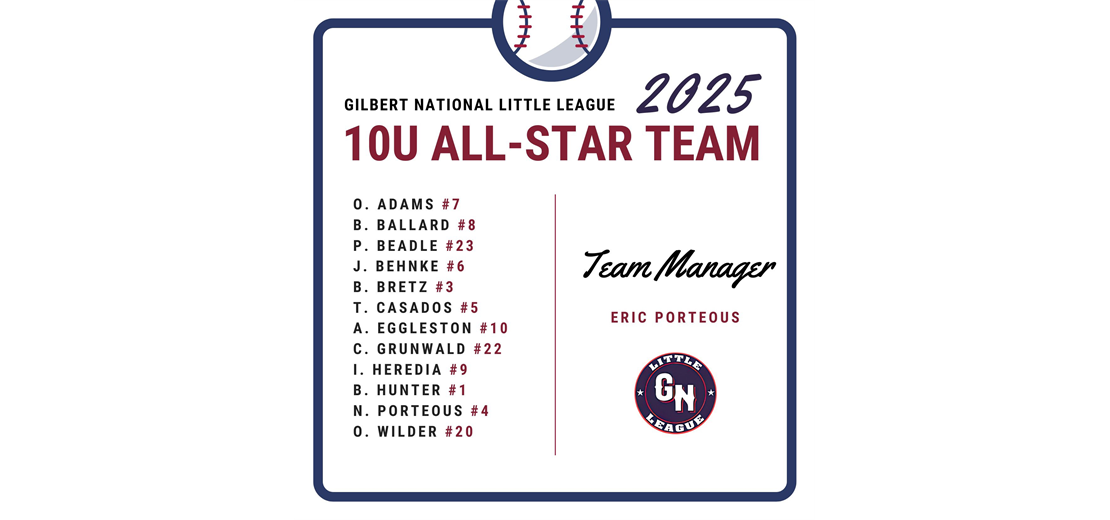 2025 GNLL - 10U All-Stars